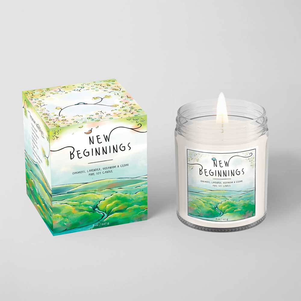 New Beginnings Candle