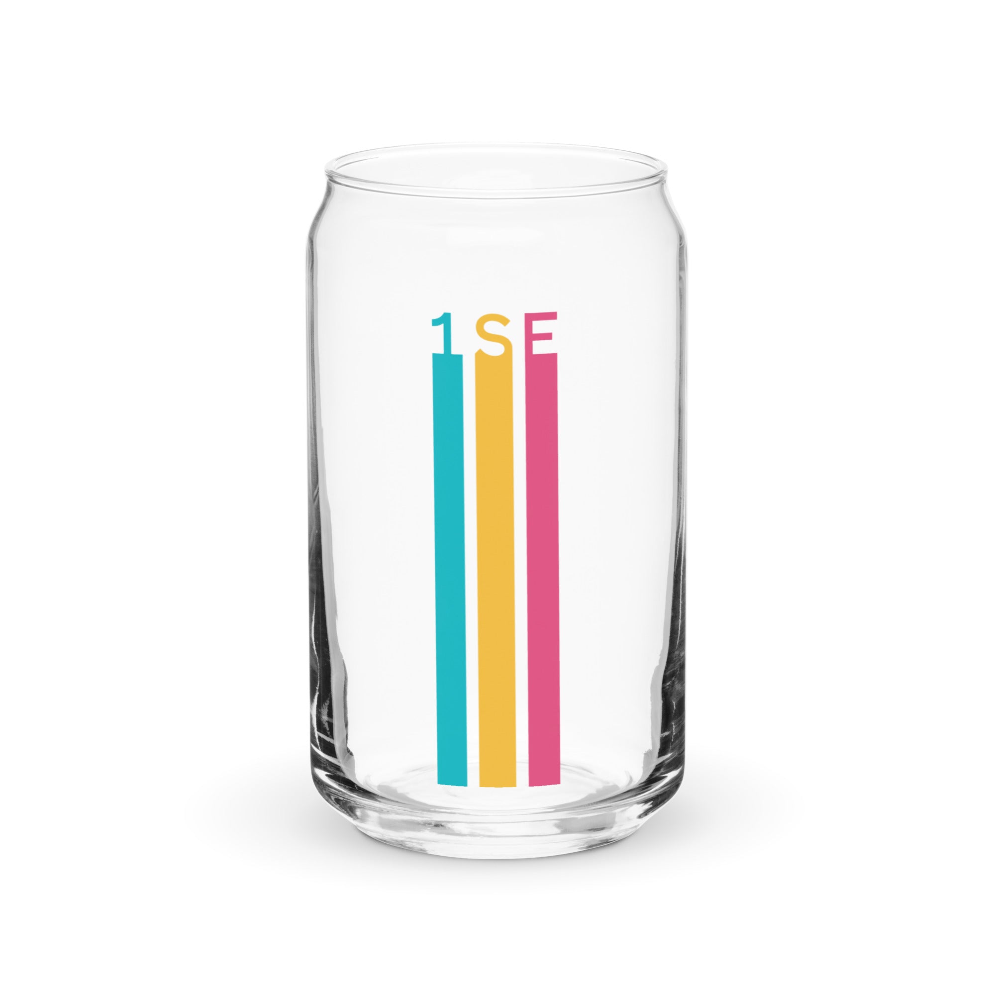 1SE Tri-Color Can-Shaped Glass